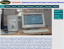Tablet Screenshot of miconllc.com